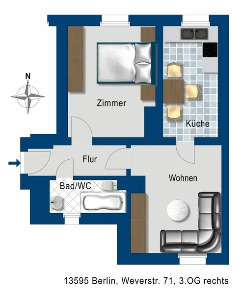 Günstige Wohnung zum selber renovieren! — photo 1